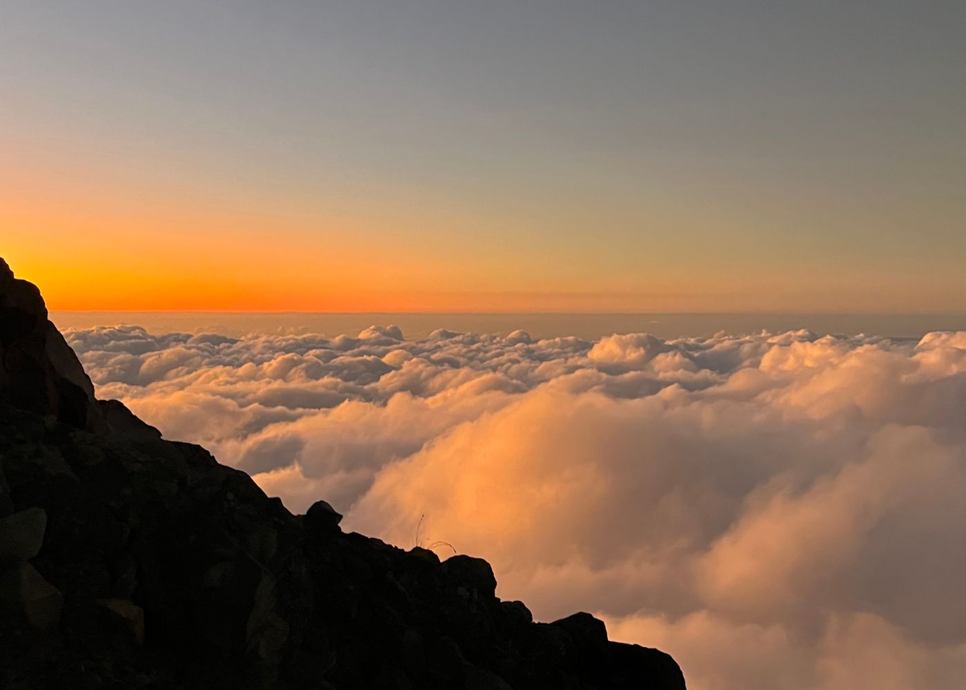 Ascension du mont Agung